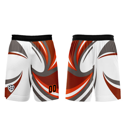 Custom White Brown Uniform Jersey Kids Adults Personalized Set Jersey Shirt