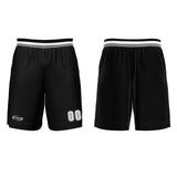 Custom Black Gray White Basketball Jersey Uniform Suit Printed Your Logo Name Number