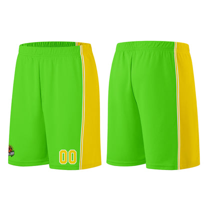 Custom Neon Green-Yellow Basketball Jersey for Men Women Adult Youth Stitched Name Number Logo