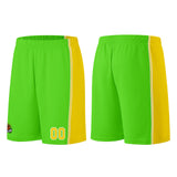 Custom Neon Green-Yellow Basketball Jersey for Men Women Adult Youth Stitched Name Number Logo