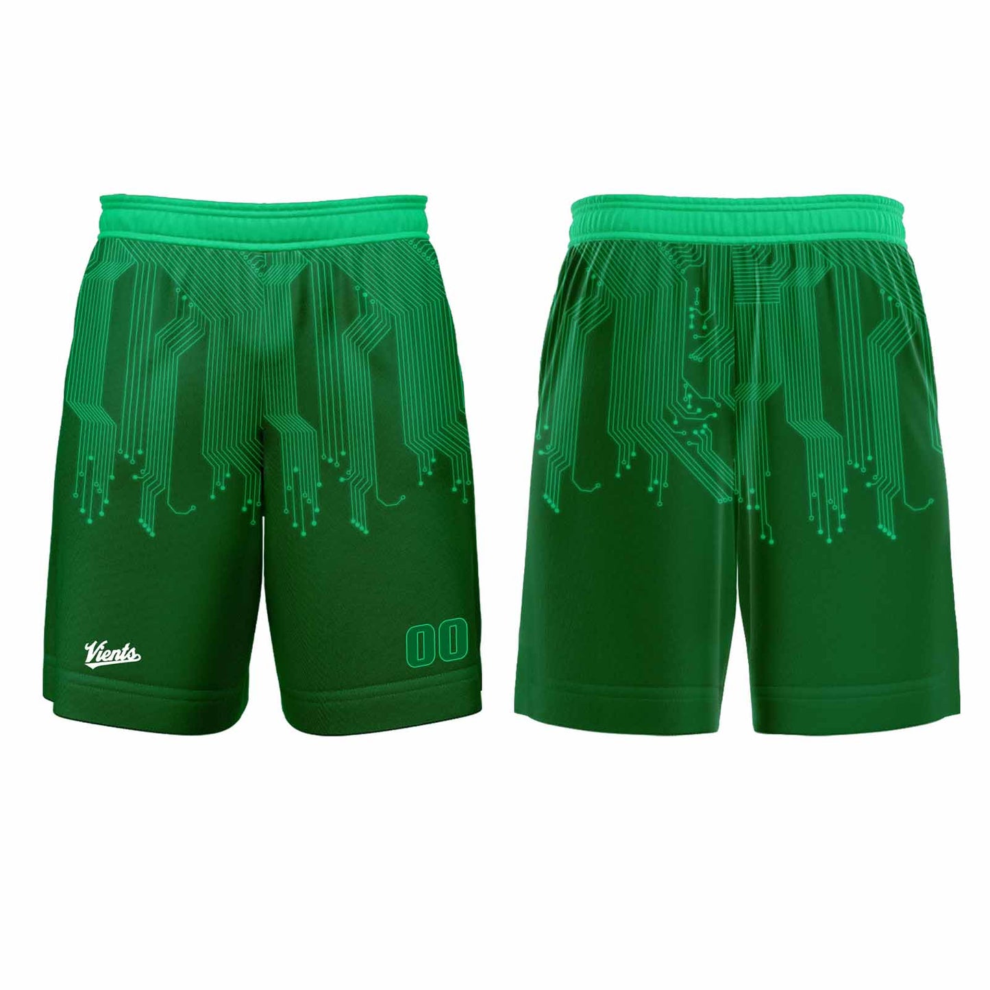 Custom Bright Green Basketball Soccer Football Shooting Long T-Shirt for Adults and Kids