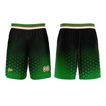Custom Green Brown Basketball Jersey Uniform Suit Printed Your Logo Name Number