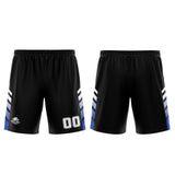 Custom Black Blue Basketball Jersey Uniform Suit Printed Your Logo Name Number