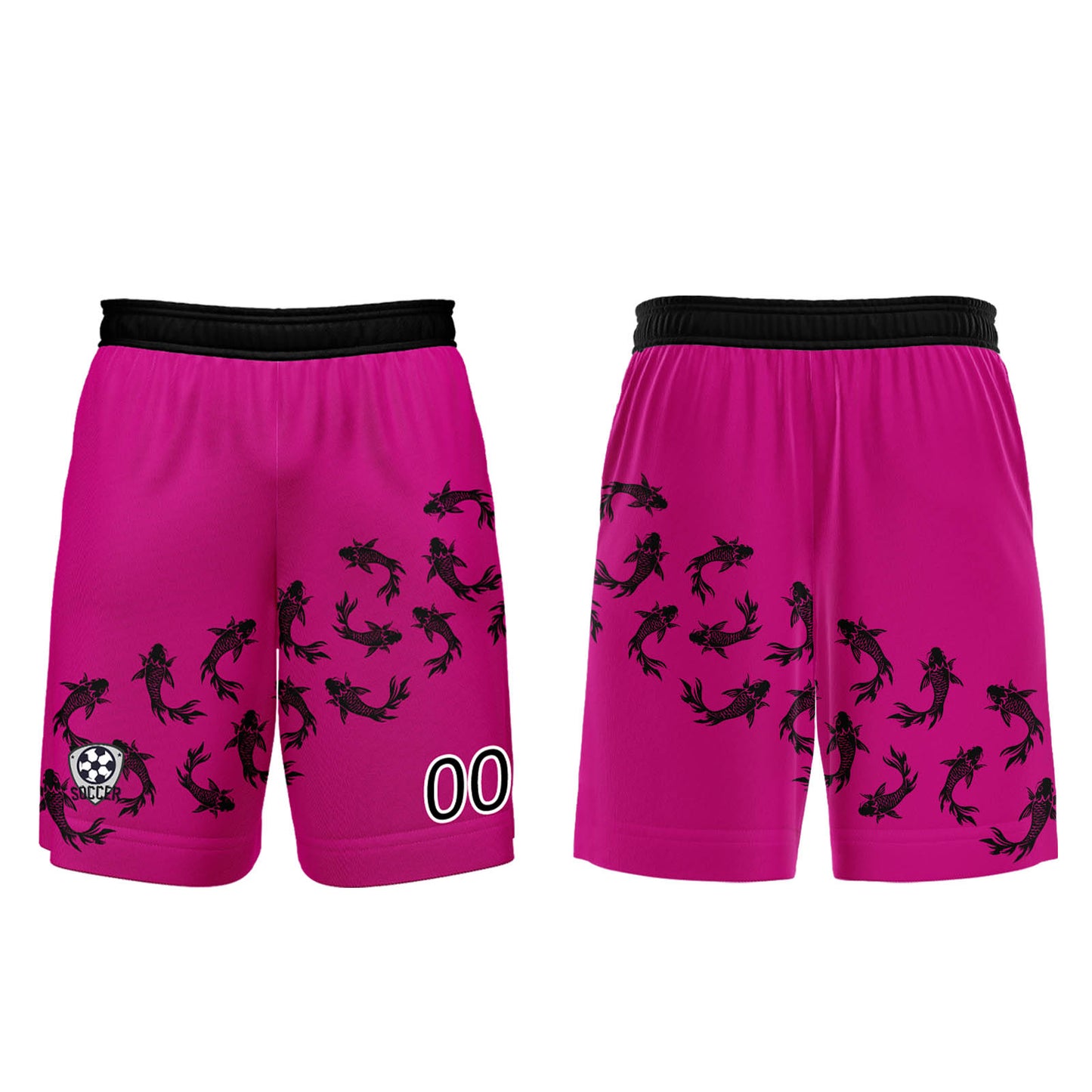 Custom Rose Purple Soccer Uniform Jersey Kids Adults Personalized Set Jersey Shirt