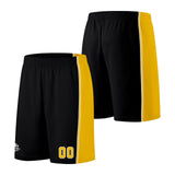 Custom Black Yellow Basketball Jersey for Men Women Adult Youth Stitched Name Number Logo