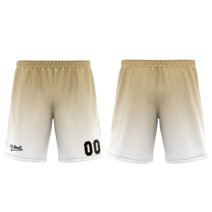 Custom White Brown Basketball Jersey Uniform Suit Printed Your Logo Name Number