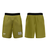 Custom Yellow Basketball Jersey Uniform Suit Printed Your Logo Name Number