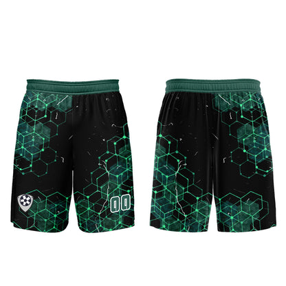 Custom Dark Green Uniform Jersey Kids Adults Personalized Set Jersey Shirt