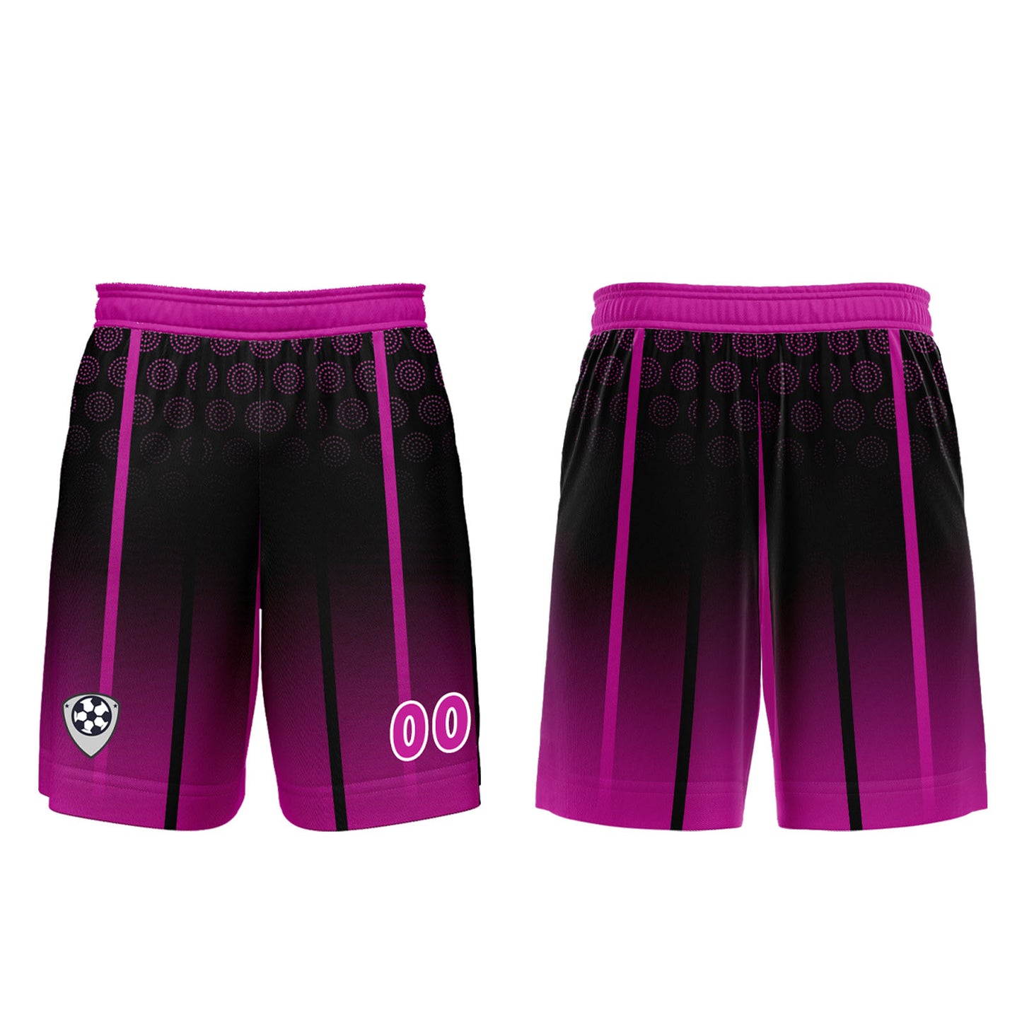 Custom Black Rose Purple Uniform Jersey Kids Adults Personalized Set Jersey Shirt