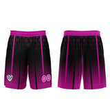 Custom Black Rose Purple Uniform Jersey Kids Adults Personalized Set Jersey Shirt