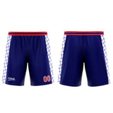 Custom Navy Red Basketball Jersey Uniform Suit Printed Your Logo Name Number