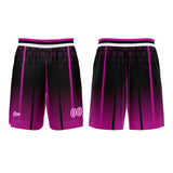 Custom Rose Purple Basketball Jersey Uniform Suit Printed Your Logo Name Number