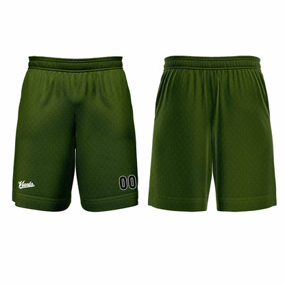 Custom Olive Green Basketball Soccer Football Shooting Long T-Shirt for Adults and Kids