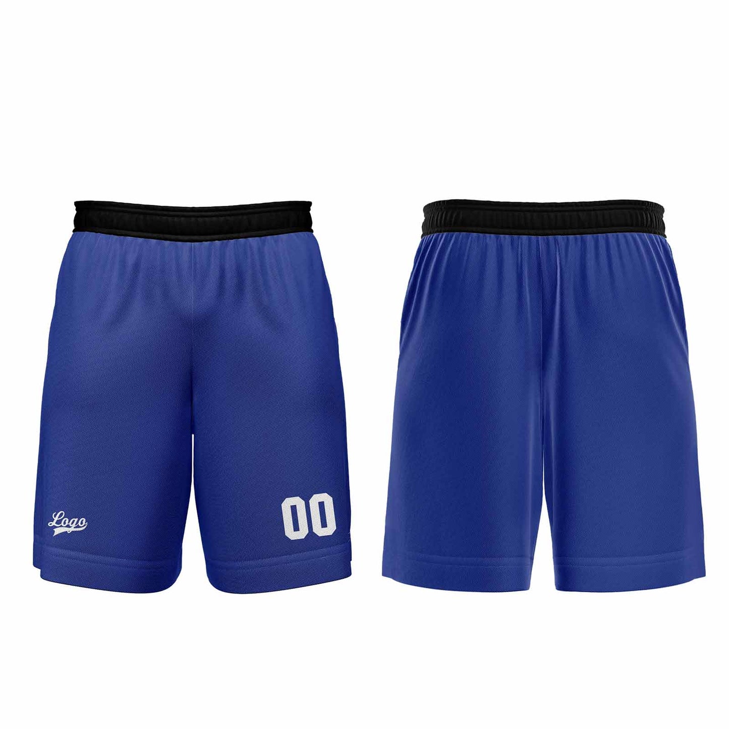 Custom Blue Basketball Jersey Uniform Suit Printed Your Logo Name Number