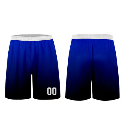 Custom Blue Black Uniform Jersey Kids Adults Personalized Set Jersey Shirt