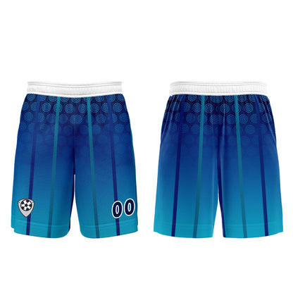 Custom Blue Uniform Jersey Kids Adults Personalized Set Jersey Shirt