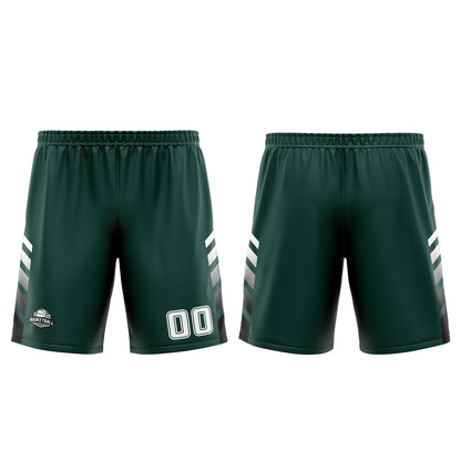 Custom Green White Basketball Jersey Uniform Suit Printed Your Logo Name Number