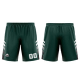 Custom Green White Basketball Jersey Uniform Suit Printed Your Logo Name Number