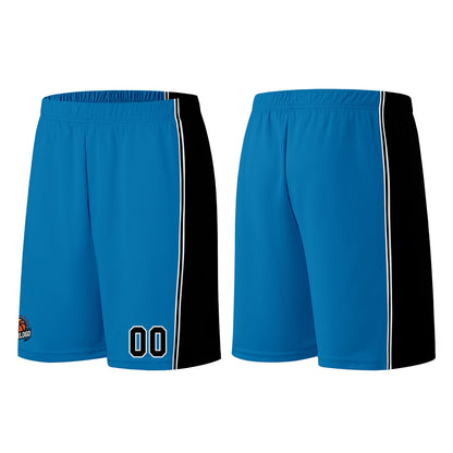 Custom Blue-Black Basketball Jersey for Men Women Adult Youth Stitched Name Number Logo