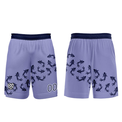 Custom Light Purple Soccer Uniform Jersey Kids Adults Personalized Set Jersey Shirt