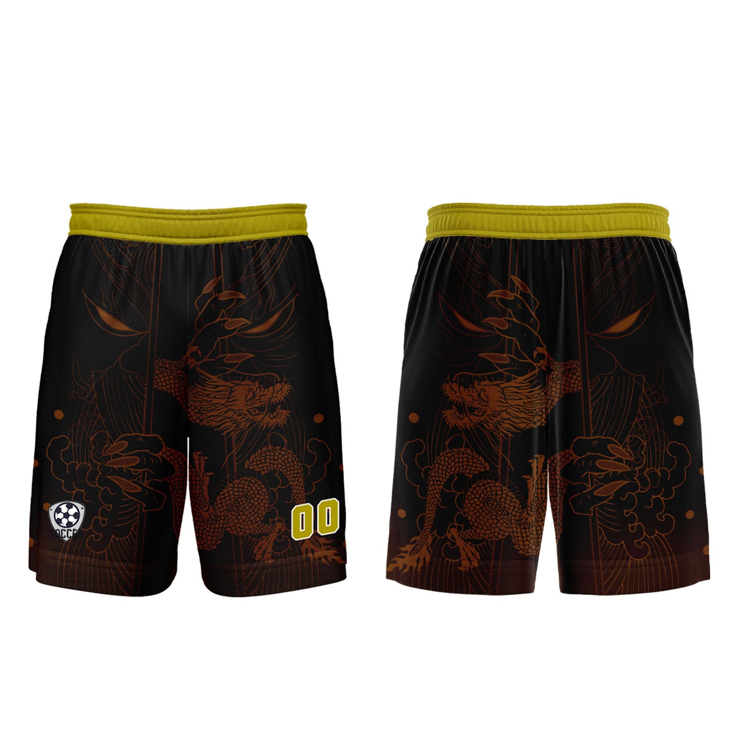 Custom Brown Black Uniform Jersey Kids Adults Personalized Set Jersey Shirt