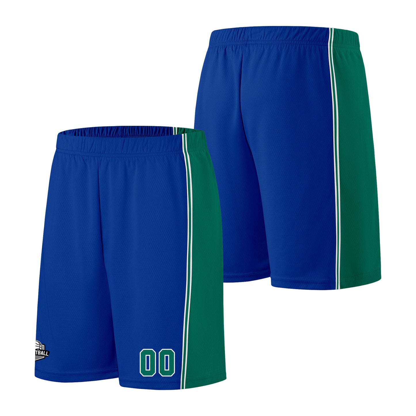 Custom Royal Green Basketball Jersey for Men Women Adult Youth Stitched Name Number Logo