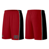 Custom Burgundy Black Basketball Jersey for Men Women Adult Youth Stitched Name Number Logo