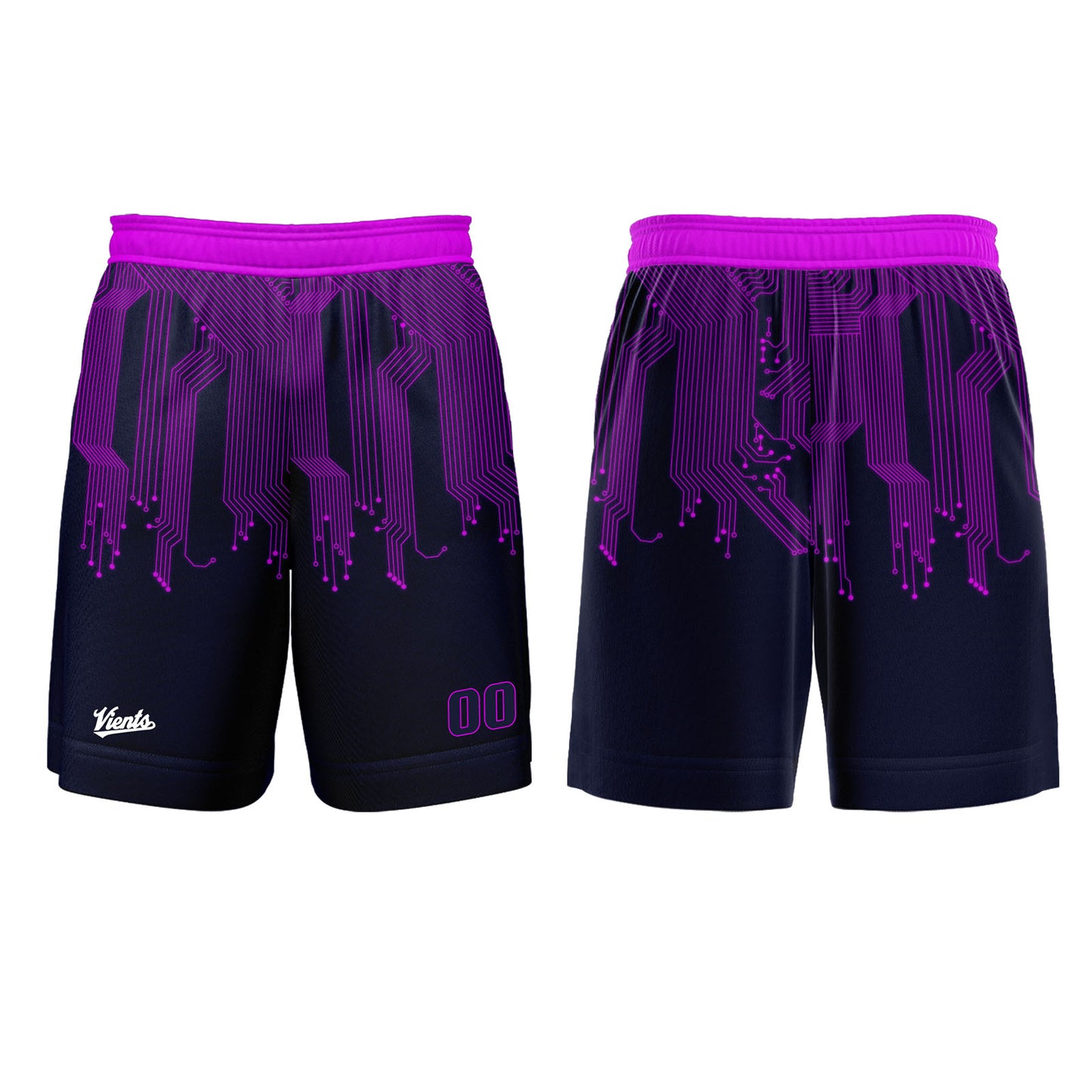 Custom Purple Basketball Soccer Football Shooting Long T-Shirt for Adults and Kids