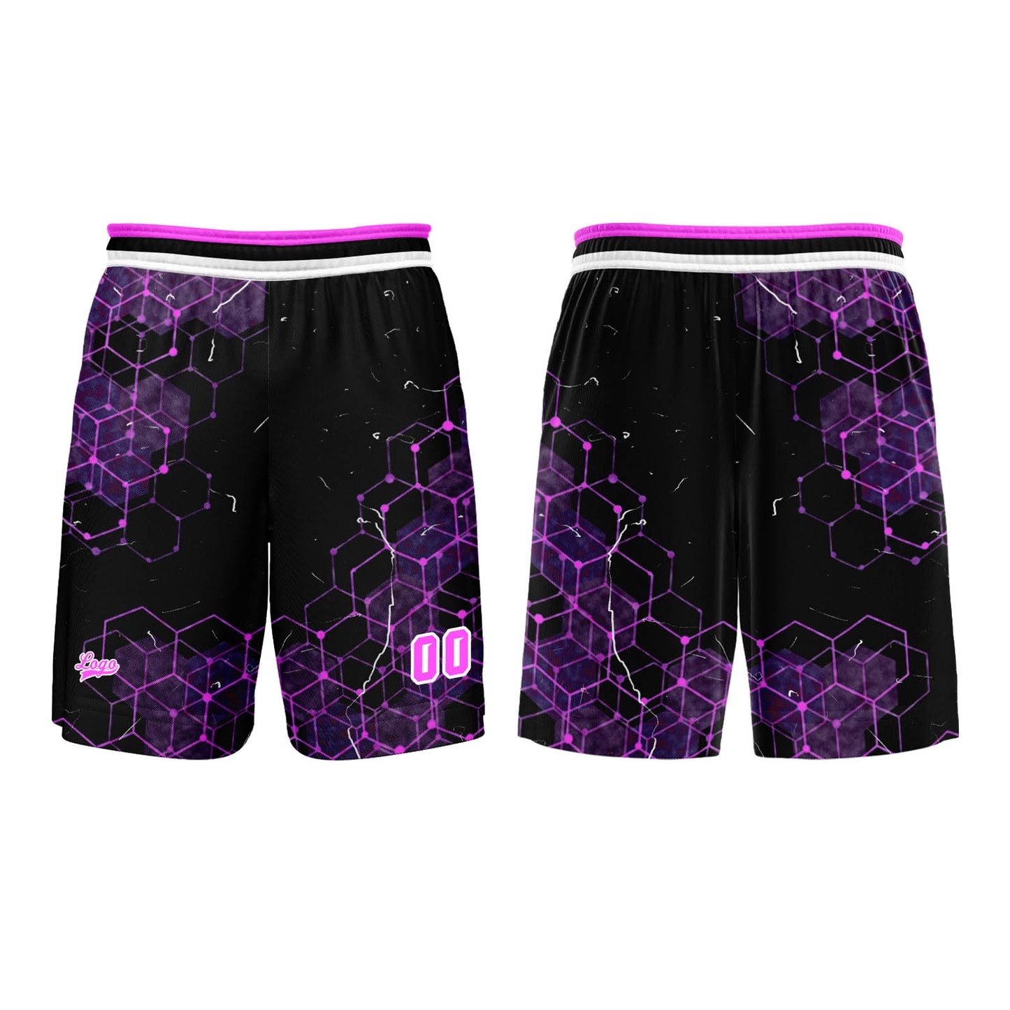 Custom Rose Basketball Jersey Uniform Suit Printed Your Logo Name Number