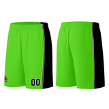 Custom Neon Green-Black Basketball Jersey for Men Women Adult Youth Stitched Name Number Logo