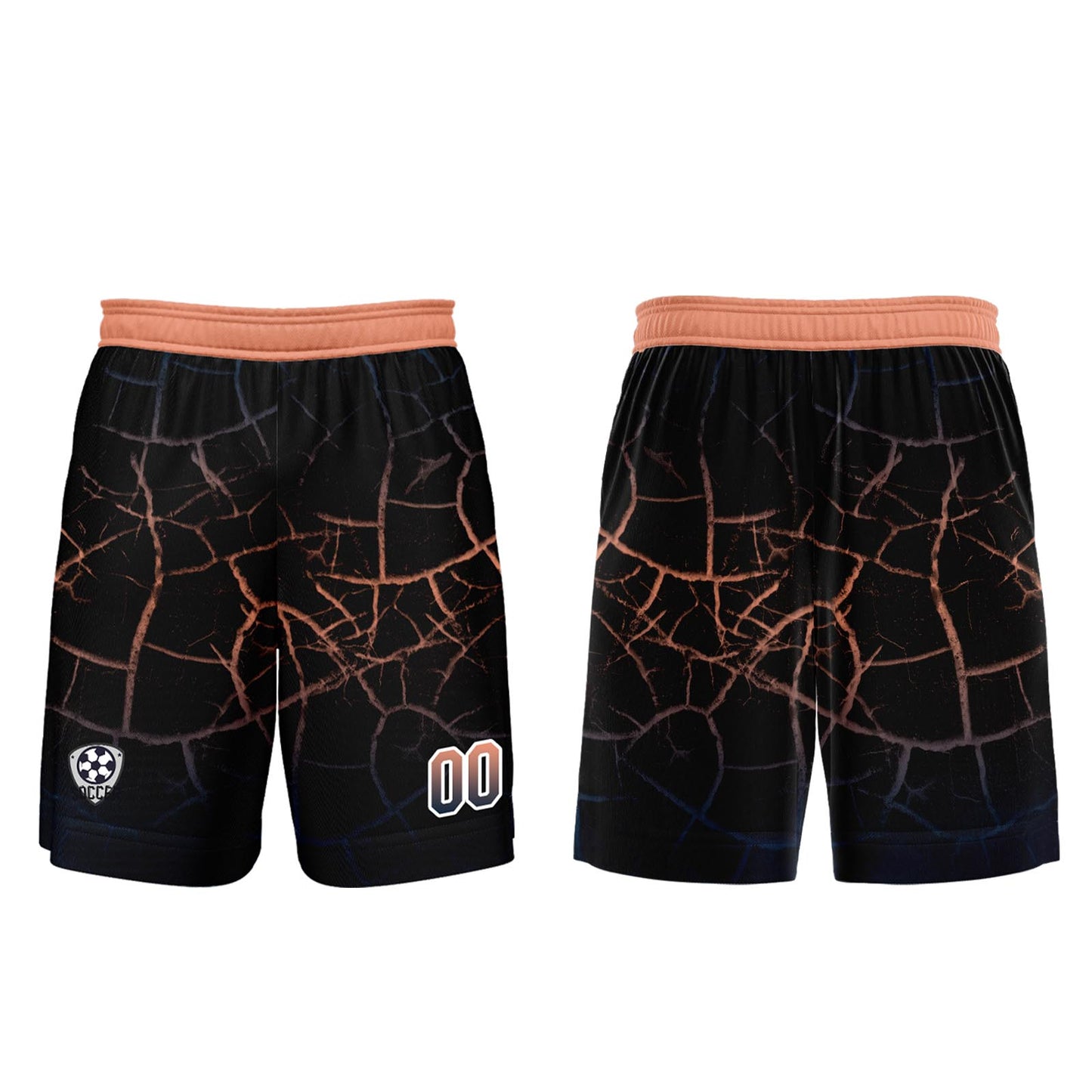 Custom Black Flesh Soccer Uniform Jersey Kids Adults Personalized Set Jersey Shirt