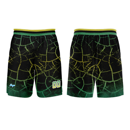 Custom Green Basketball Jersey Uniform Suit Printed Your Logo Name Number