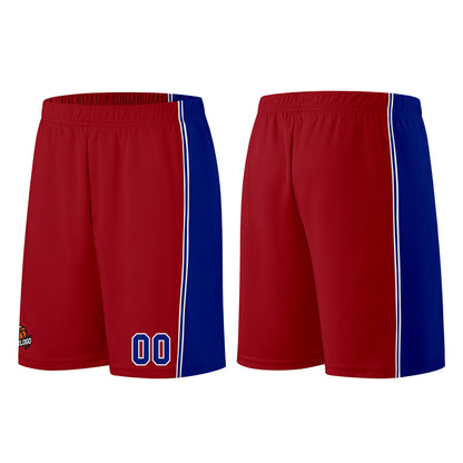 Custom Burgundy Royal Basketball Jersey for Men Women Adult Youth Stitched Name Number Logo