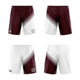 Custom Brown White Reversible Basketball Suit for Adults and Kids Personalized Jersey