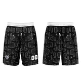 Custom Black Grey Soccer Uniform Jersey Kids Adults Personalized Set Jersey Shirt