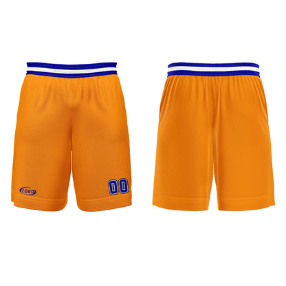 Custom Orange Purple White Basketball Jersey Uniform Suit Printed Your Logo Name Number