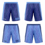 Custom Navy Blue Reversible Basketball Suit for Adults and Kids Personalized Jersey