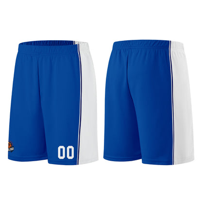 Custom Royal-White Basketball Jersey for Men Women Adult Youth Stitched Name Number Logo