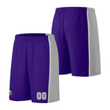 Custom Purple Gray Basketball Jersey for Men Women Adult Youth Stitched Name Number Logo