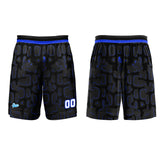 Custom Black Azure Basketball Jersey Uniform Suit Printed Your Logo Name Number