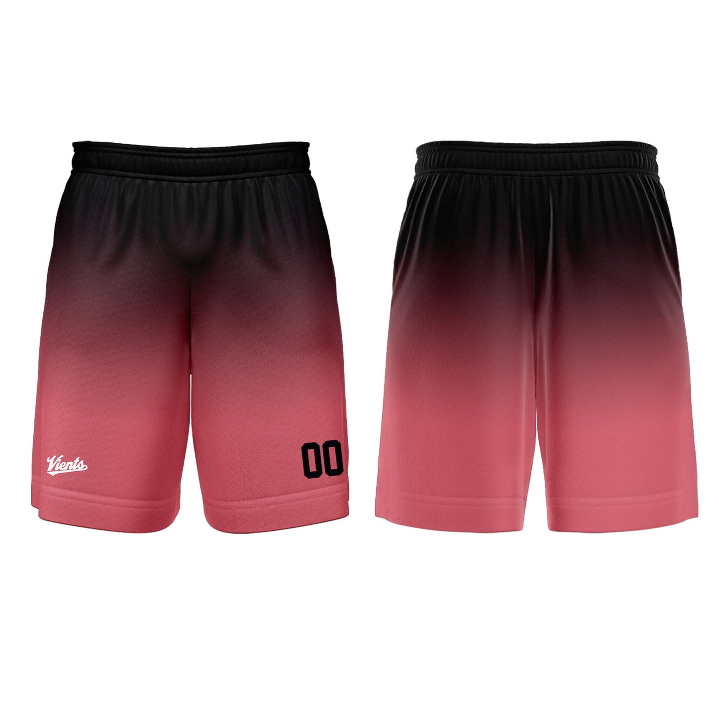 Custom Dark Gray Light Pink Basketball Soccer Football Shooting Long T-Shirt for Adults and Kids