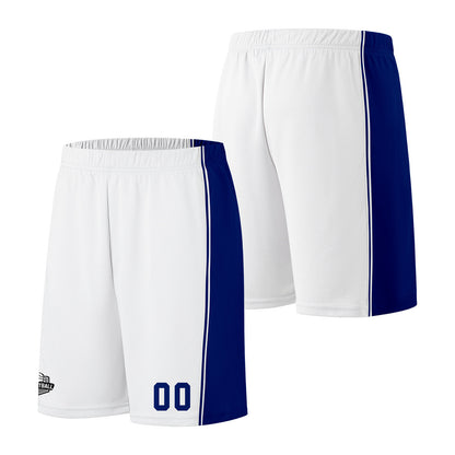Custom White Royal Basketball Jersey for Men Women Adult Youth Stitched Name Number Logo