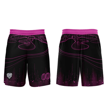 Custom Black Rose Purple Soccer Uniform Jersey Kids Adults Personalized Set Jersey Shirt