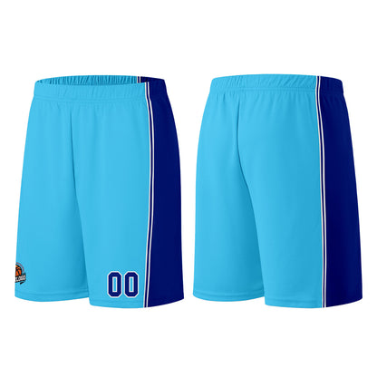 Custom Light Blue Royal Basketball Jersey for Men Women Adult Youth Stitched Name Number Logo