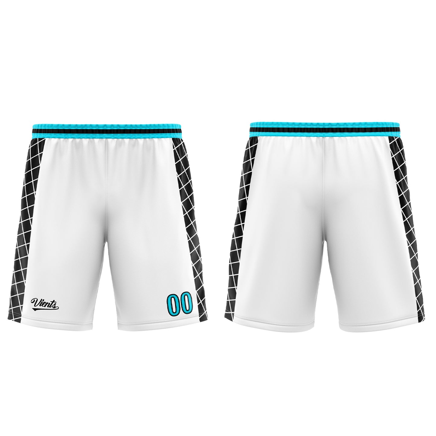 Custom White Black Blue Basketball Jersey Uniform Suit Printed Your Logo Name Number