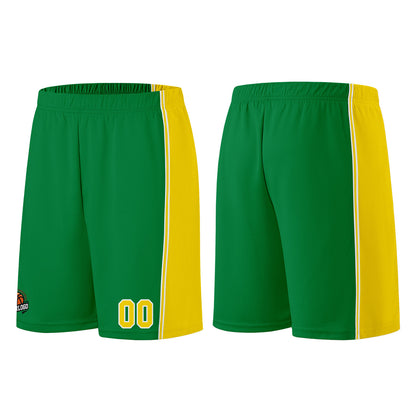 Custom Kelly Green Yellow Basketball Jersey for Men Women Adult Youth Stitched Name Number Logo