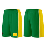 Custom Kelly Green Yellow Basketball Jersey for Men Women Adult Youth Stitched Name Number Logo