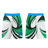 Custom White Green Uniform Jersey Kids Adults Personalized Set Jersey Shirt