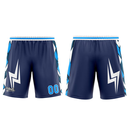 Custom Navy Blue Basketball Jersey Uniform Suit Printed Your Logo Name Number