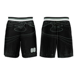Custom Black Aqua Basketball Jersey Uniform Suit Printed Your Logo Name Number